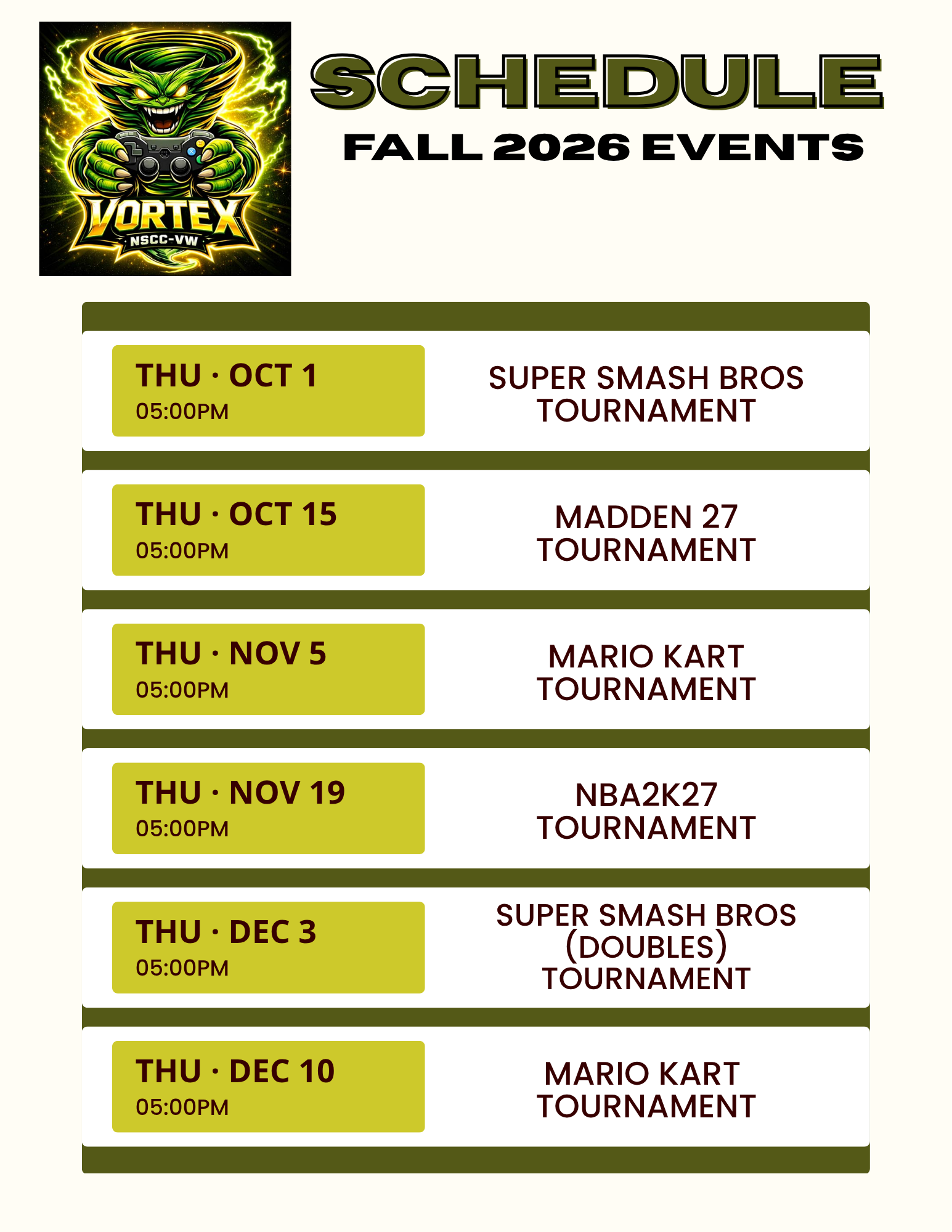 Fall E Sports